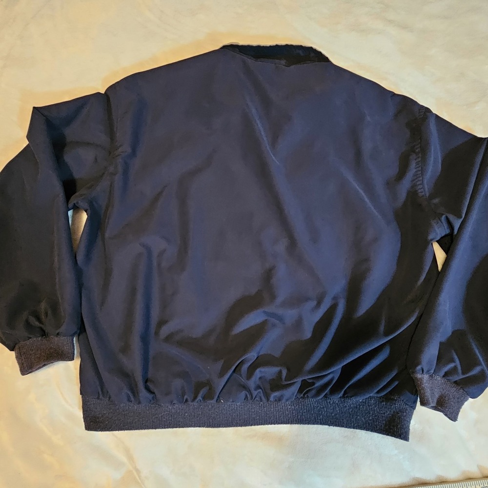 King Louie Paramount Farms Windbreaker Bomber Style UFCW Mens Jacket Size Large - Picture 8 of 9